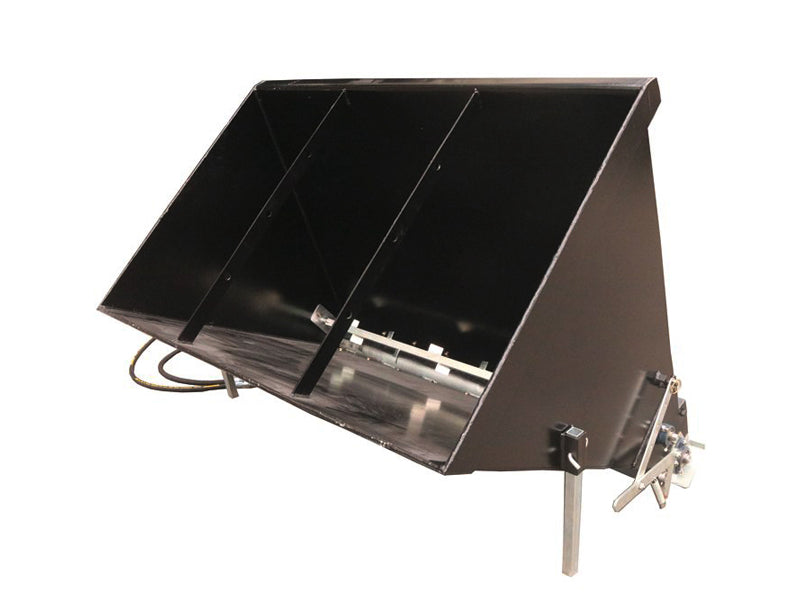 Load image into Gallery viewer, Hydraulic Salt Spreader Self Loading Front Loader Euro SMS Hitch