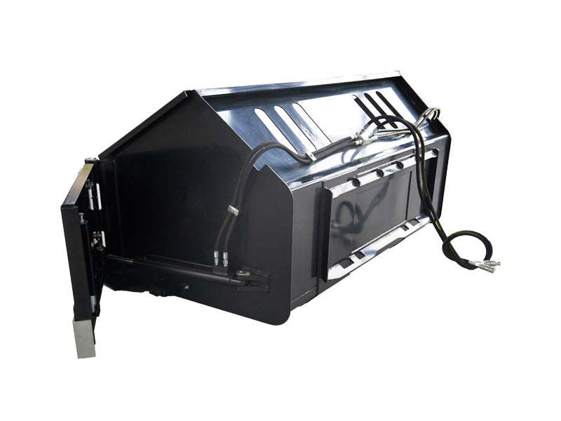Indlæs billede i Gallery Viewer, Hydraulic Snow Bucket with Retractable Wings for Loader Heavy Duty Snow Removal