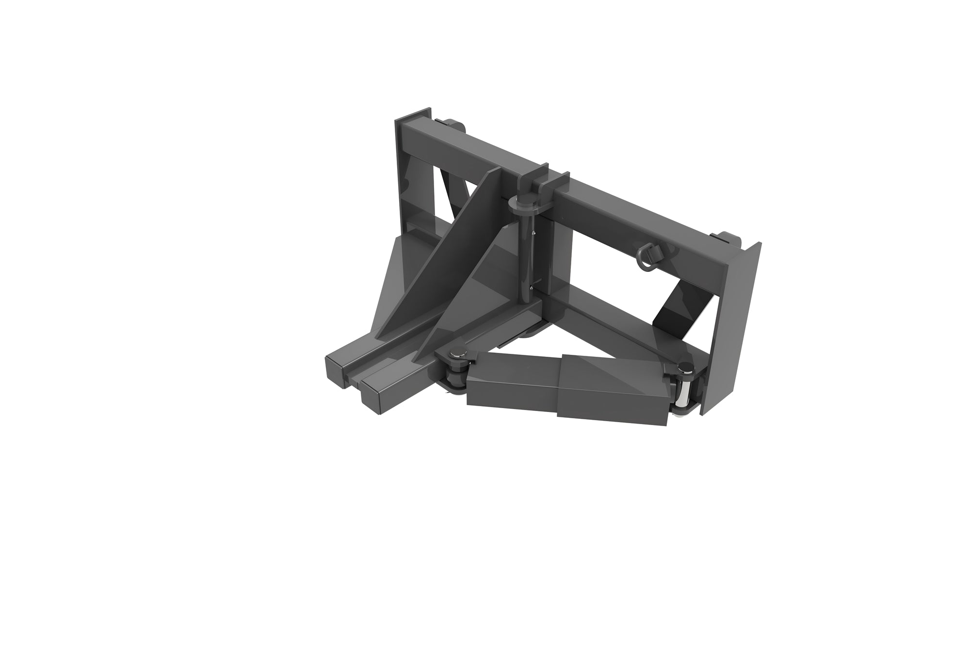Hydraulic Skid Steer Tree Fence Post Puller Attachment 1360kg for Wood ...