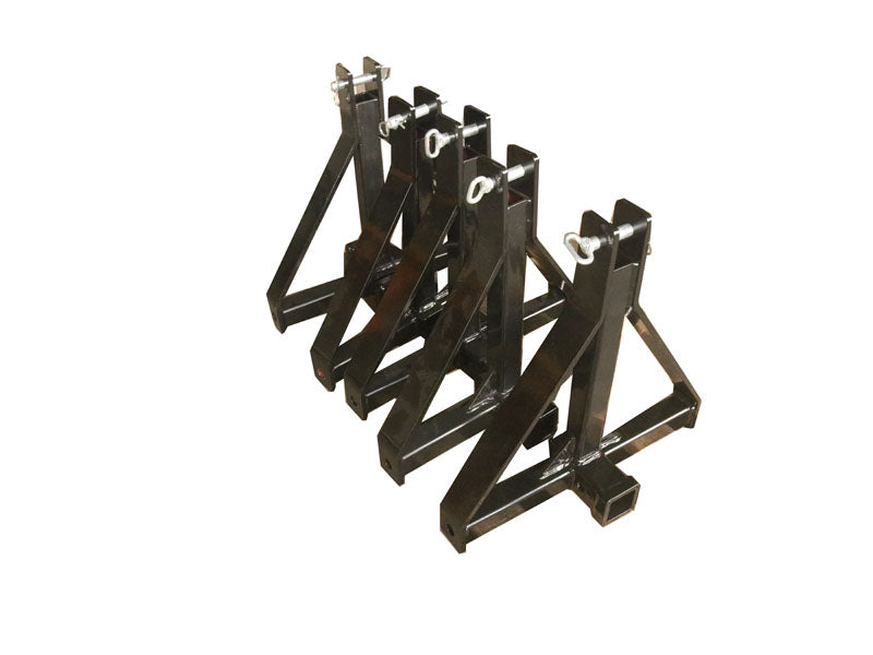 Indlæs billede i Gallery Viewer, 3 Point Trailer Hitch 2 Inch Receiver Cat 1 Tractor Heavy Duty Drawbar