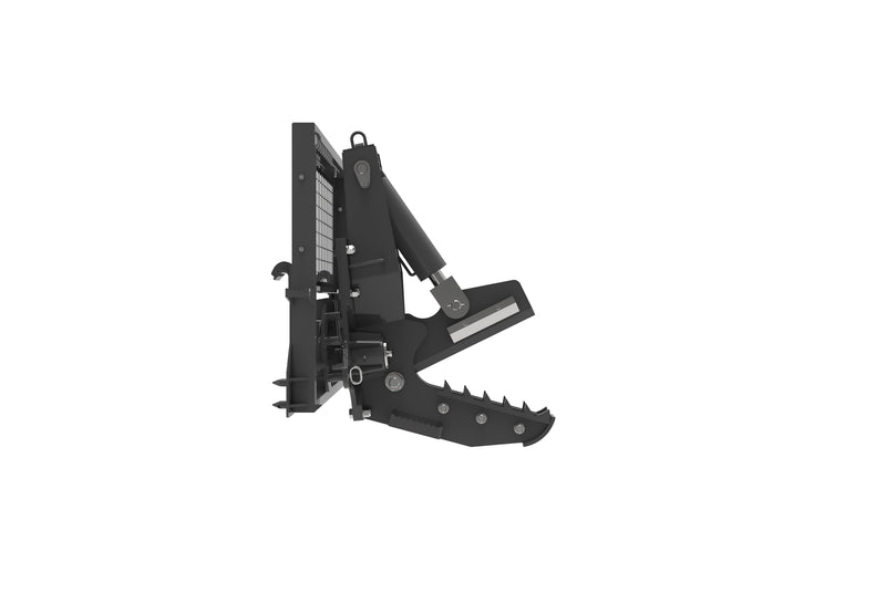 Indlæs billede i Gallery Viewer, Hydraulic Rotating Tree Shear John Deere Loader Attachment Land Clearing Brush Cutter