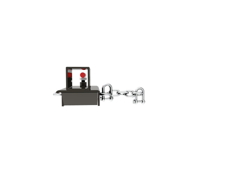 Indlæs billede i Gallery Viewer, Clamp On Forklift Hitch Receiver, 2 Inch Heavy Duty Steel Adapter for Forklift Tines, No Drill, Fits Standard Hitch Inserts