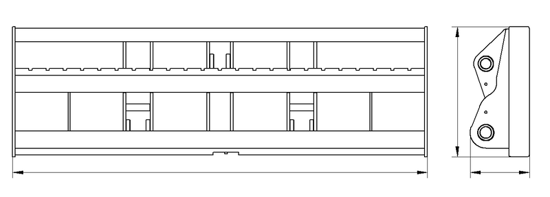 Chargez l'image dans la visionneuse de la galerie, Wheel Loader Fork Frame - Heavy Duty Class 3 Pallet Forks, 5000kg Capacity