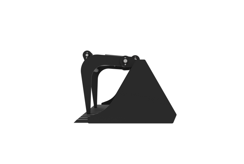 Chargez l'image dans la visionneuse de la galerie, Hydraulic Grapple Bucket for Compact Loader, 42-48 Inch, Rock Debris Cleanup Attachment