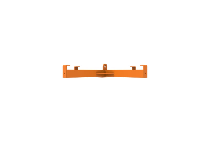Indlæs billede i Gallery Viewer, Bulk Bag Lifter 2000kg – FIBC Lifting Frame with Rotating Swivel Eye, Overhead Crane Attachment