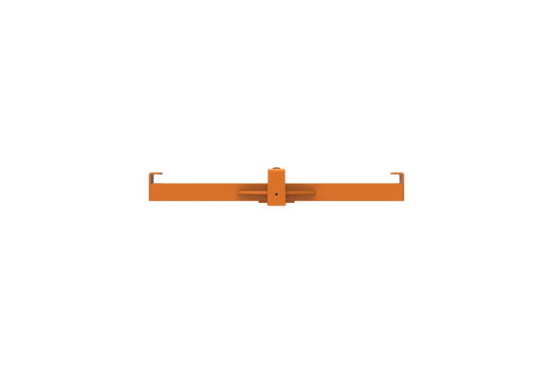 Indlæs billede i Gallery Viewer, Bulk Bag Lifter 2000kg – FIBC Lifting Frame with Rotating Swivel Eye, Overhead Crane Attachment