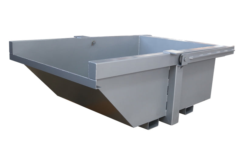 Indlæs billede i Gallery Viewer, Heavy Duty Steel Skip Bin 1.5m³ & 3m³ – Crane & Forklift Bulk Waste Bin 3T/5T SWL