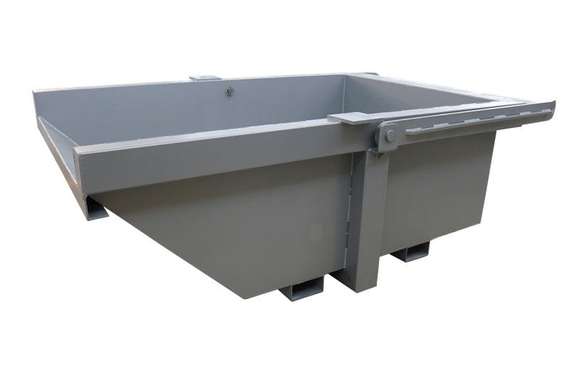 Indlæs billede i Gallery Viewer, Heavy Duty Steel Skip Bin 1.5m³ & 3m³ – Crane & Forklift Bulk Waste Bin 3T/5T SWL