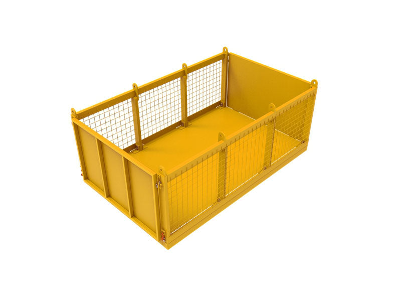 Load image into Gallery viewer, Heavy Duty Crane Cage with Lifting Lugs – Stackable 4500kg SWL