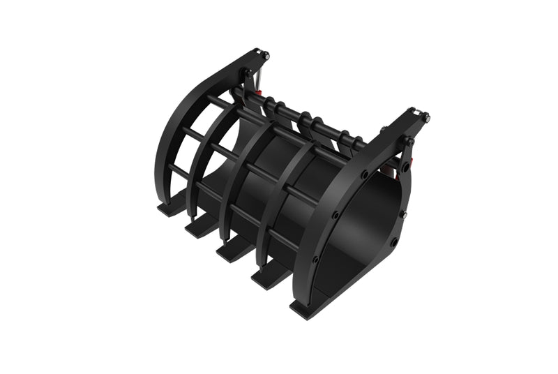 Indlæs billede i Gallery Viewer, Wheel Loader Waste Grapple Attachment - Heavy Duty Hydraulic Grab for Recycling and Agriculture