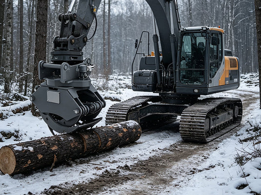 More Control, Less Repositioning: The Advantage of a 360° Timber Grapple