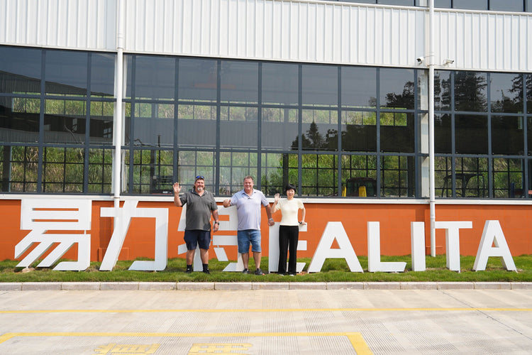 Australian Client Visits Ealita Factories: A Closer Look at Our Manufacturing Strength