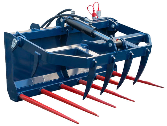 More Than a Manure Fork: Efficient Farm Material Handling with a Hydraulic Grab