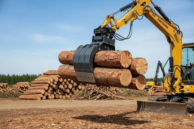 How Does an Excavator Sorting Grapple Improve Material Handling Efficiency?