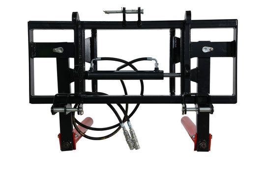 Hydraulic Bale Lifter Handler, 3 Point Cat 2 and SMS, 1000kg Tractor Attachment