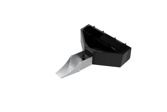 Skid Steer Concrete Bucket, Mud Hopper for Driveways and Sidewalks, 60 Inch 900L