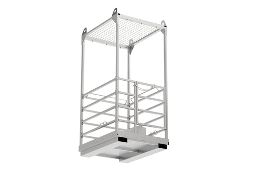 Personnel Crane Cage 250–500kg SWL – 1 to 4 Person Work Cage AS1418.17