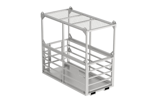 Personnel Crane Cage 250–500kg SWL – 1 to 4 Person Work Cage AS1418.17