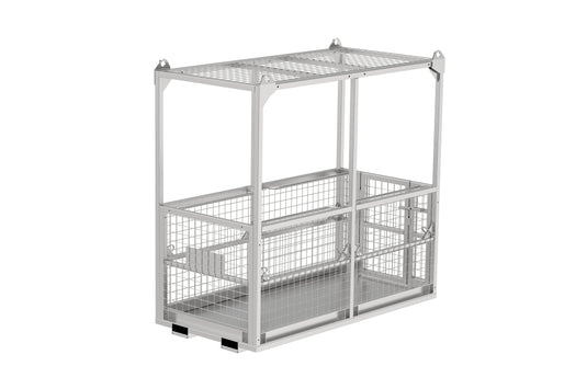 Large Personnel Crane Cage 500–750kg SWL – 4 to 6 Person Work Cage AS1418.17