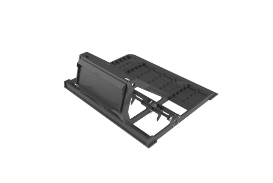 Heavy Duty Mini Skid Steer Leveling Bar - Dual Cutting Edge Land Grading Attachment