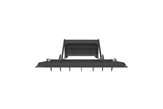 Heavy Duty Mini Skid Steer Leveling Bar - Dual Cutting Edge Land Grading Attachment