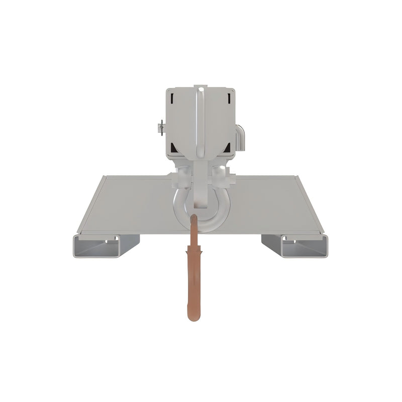 Load image into Gallery viewer, Forklift Fixed Long Jib Boom Attachment – 7.5T Heavy-Duty, 3.56m Reach, Wide Pocket, Swivel Hook &amp; Shackle
