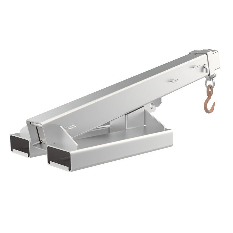 Laden Sie das Bild in Galerie -Viewer, Fixed Tilt Forklift Lifting Jib Extends to 2.36m Height
