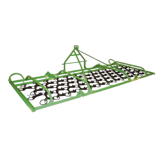 Tractor Grass Harrow, Reversible Pasture Harrow for Lawn and Field Maintenance, 2 m / 4 m