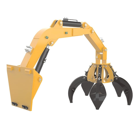 Forklift Movable Leather Grab Attachment