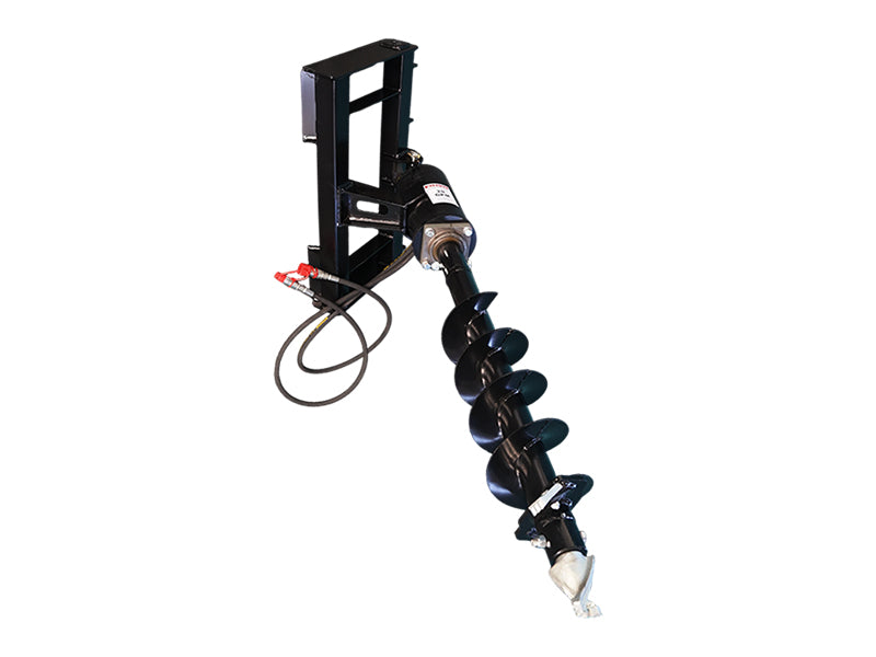 Load image into Gallery viewer, Skid Steer Hydraulic Auger Attachment Planetary Gear Drive Fence Post Tree Planting
