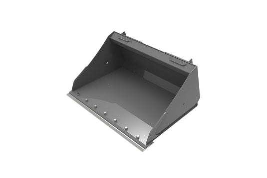 Skid Steer General Purpose Bucket 44 Inch Hardened Cutting Edge Side Wear Plates Up To 65hp