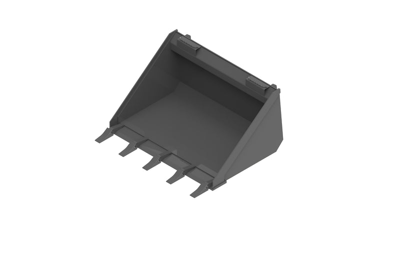 Load image into Gallery viewer, Skid Steer Heavy Duty Low Profile Tooth Bucket 44 Inch Replaceable Teeth Quick Attach
