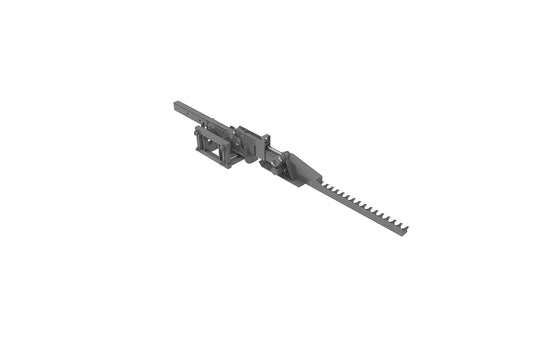 Hydraulic Swivel Hedge Trimmer Attachment 66 Inch for Compact Loader Avant 300-700