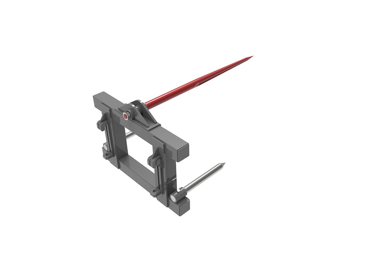 Indlæs billede i Gallery Viewer, HD Forged Hay Spear Attachment for Compact Loader with Stabilizer Spears Avant 300-500
