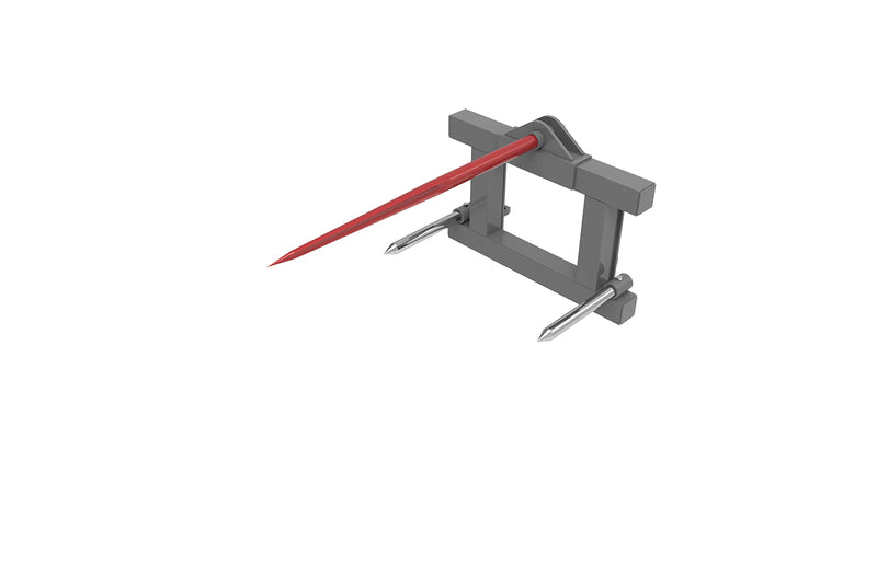 Indlæs billede i Gallery Viewer, HD Forged Hay Spear Attachment for Compact Loader with Stabilizer Spears Avant 300-500
