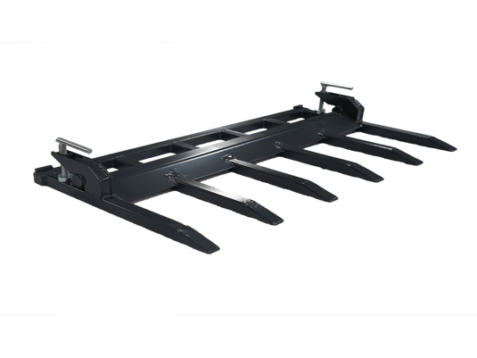 Clamp-on Debris Forks,Tractor Forks Attachment for Bucket