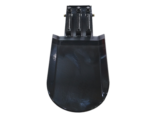 Clamp-On Digging Spade Attachment for Loader Bucket and Pallet Fork Blades, Skid Steer Tractor Compatible