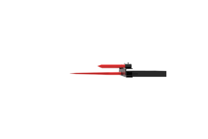 Chargez l'image dans la visionneuse de la galerie, Clamp-On Bale Spear for Loader Bucket, Heavy Duty Hay Fork Attachment with Stabilizer Spears
