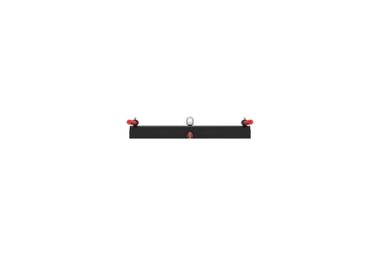 Clamp-On Bale Spear for Loader Bucket, Heavy Duty Hay Fork Attachment with Stabilizer Spears