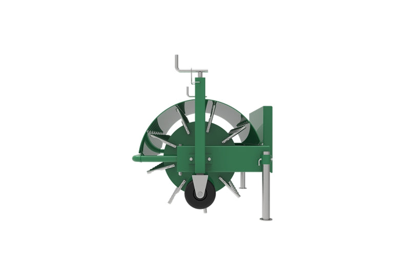 Indlæs billede i Gallery Viewer, Skid Steer Core Aerator 59 Inch Lawn Turf Plug Aerator Sports Field Garden Attachment
