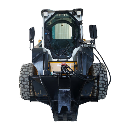 Extreme Duty Skid Steer Stump Bucket Grapple Attachment Root Removal