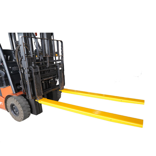 Forklift Tine Extension Slippers, Fork Extend Shoes 60", 72", 84", 96"