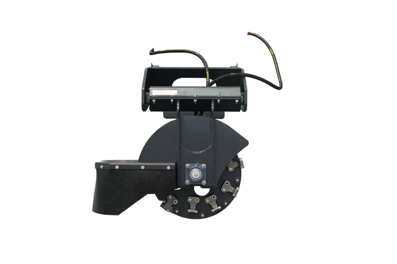 Load image into Gallery viewer, Mini Skid Steer Stump Grinder 22 Inch Hydraulic Heavy Duty Tree Stump Removal Attachment
