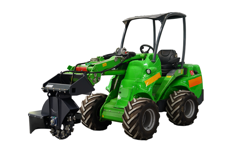 Load image into Gallery viewer, Mini Skid Steer Stump Grinder 22 Inch Hydraulic Heavy Duty Tree Stump Removal Attachment
