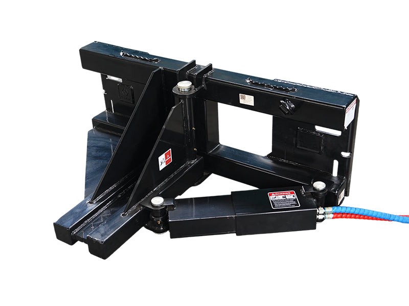Load image into Gallery viewer, Skid Steer Hydraulic Tree Stump Fence Post Puller Attachment 1360kg Clamping Force
