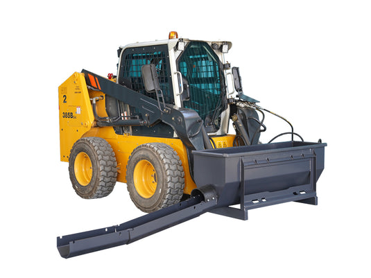 Skid Steer Auger Bucket, Mix and Dispense Concrete, Feed, and Agricultural Grains, 68.5 Inch