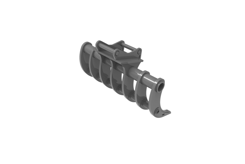 Load image into Gallery viewer, Heavy Duty Excavator Forestry Root Rake Attachment 1-18 Ton EALITA

