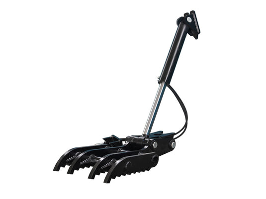 Hydraulic Excavator Rake Thumb Attachment  Weld-On Bucket Rake Thumb Kit  High-Strength Alloy Steel