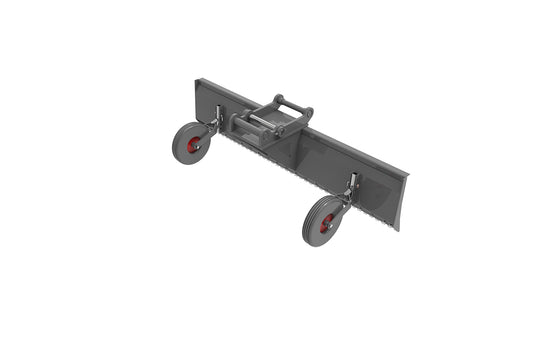 Excavator Snow Plow Attachment 80 Inch Replaceable Cutting Edge EALITA