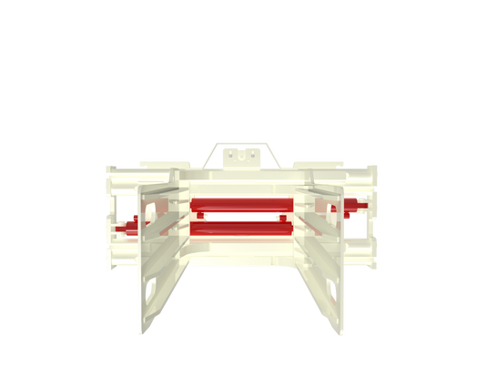 Forklift Clamp, Waste Paper Bale Clamp Attachment